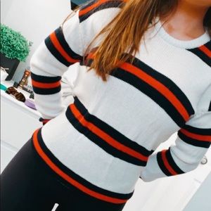 (RARE) Striped brandy Melville shirt